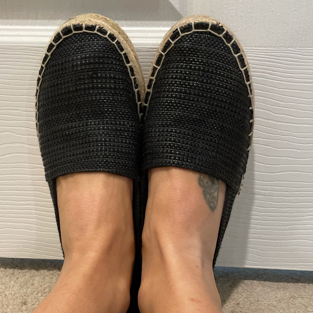Zara platform Raffia espadrilles - Picture 3 of 7